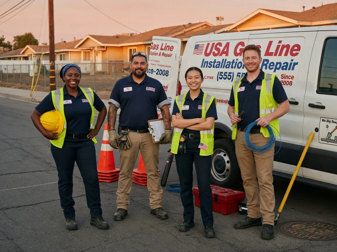 Gas Line Installation company in Oxford, MI